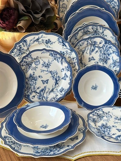Yemek Takımı 24 Parça 6 Kişilik Blue Life
