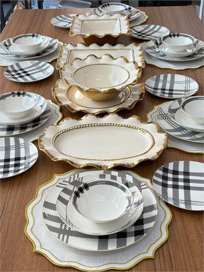 Yemek Takımı 35 Parça 6 Kişilik Elegantra