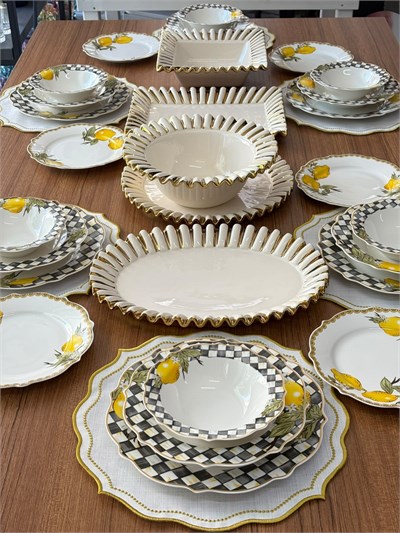 Yemek Takımı 35 Parça 6 Kişilik Linda - Daisy