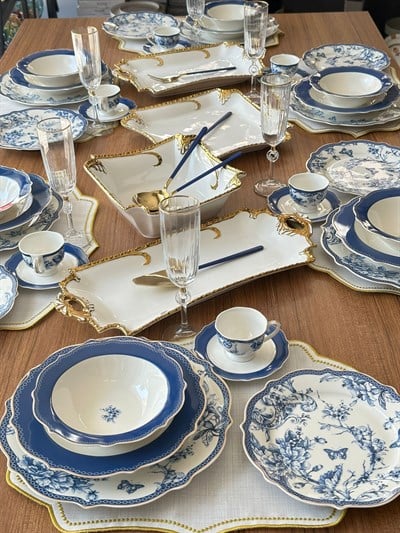 Yemek Takımı 51 Parça 6 Kişilik Blue Life