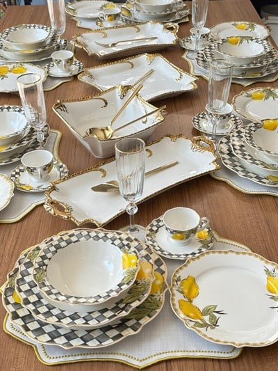 Yemek Takımı 51 Parça 6 Kişilik Linda