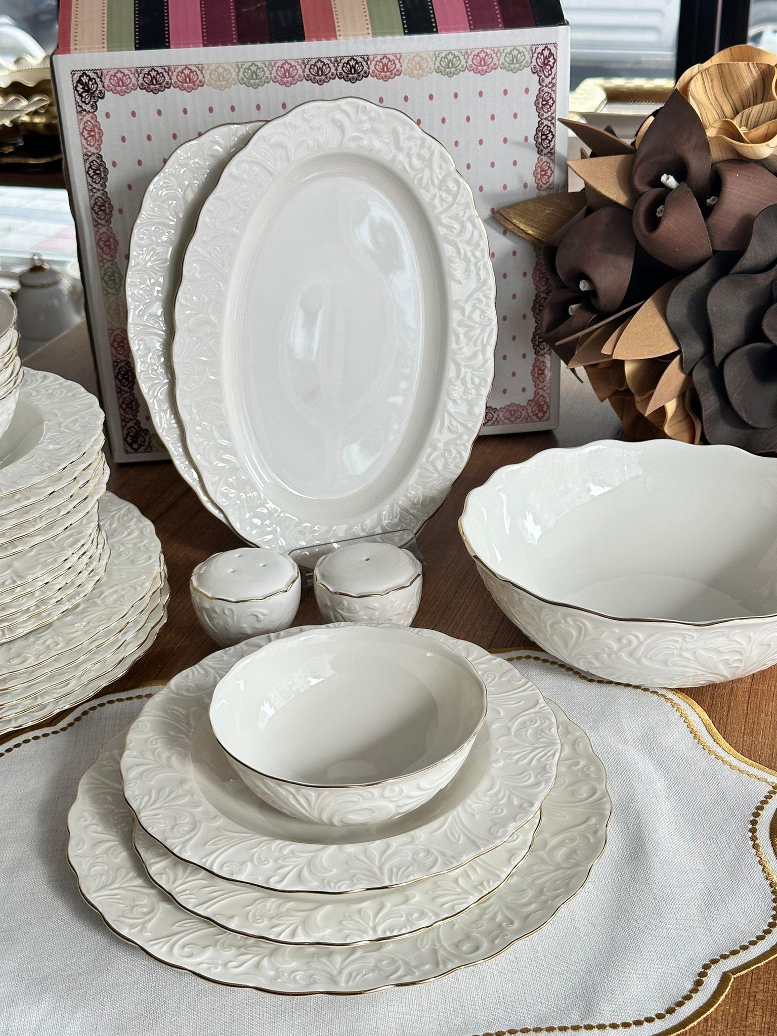 29 Parça 6 Kişilik Rose Yemek Takımı