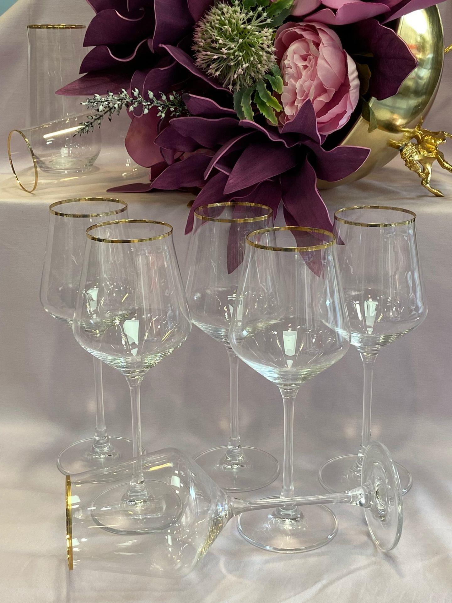 Gold Kadeh 6'lı Set