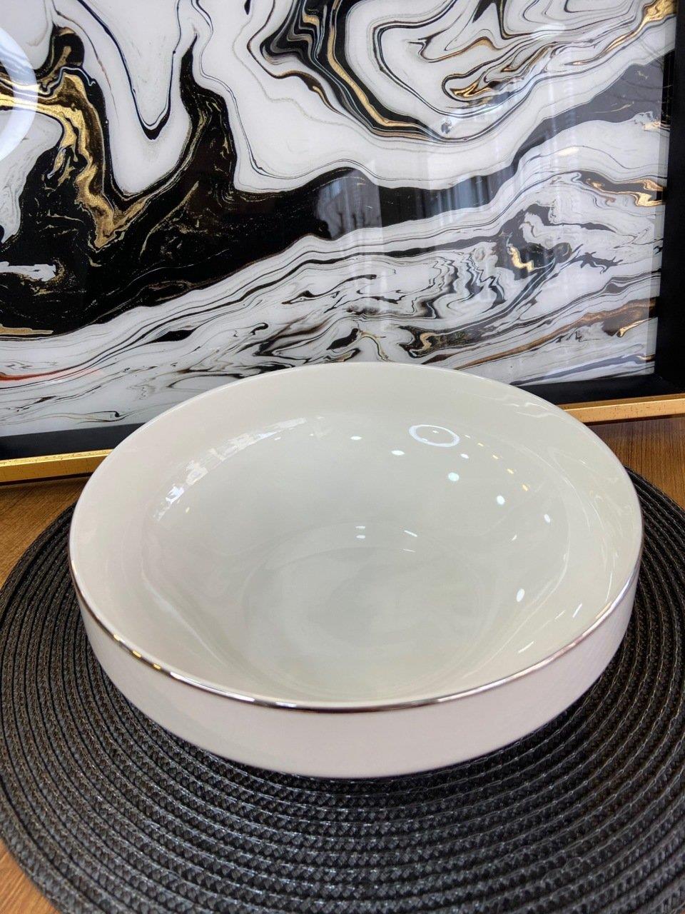 Modern Silver Salata Kasesi