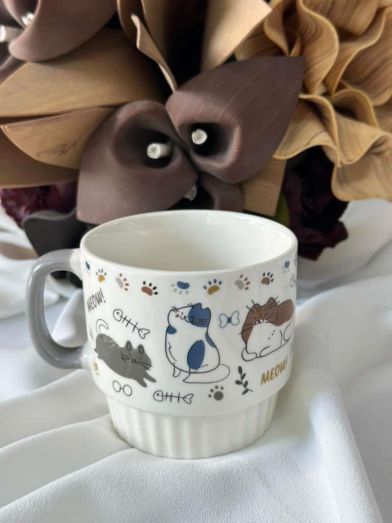 Porselen Çay Kahve Kupası 340ML -MD10