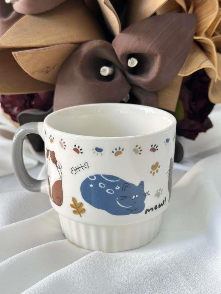 Porselen Çay Kahve Kupası 340ML -MD7