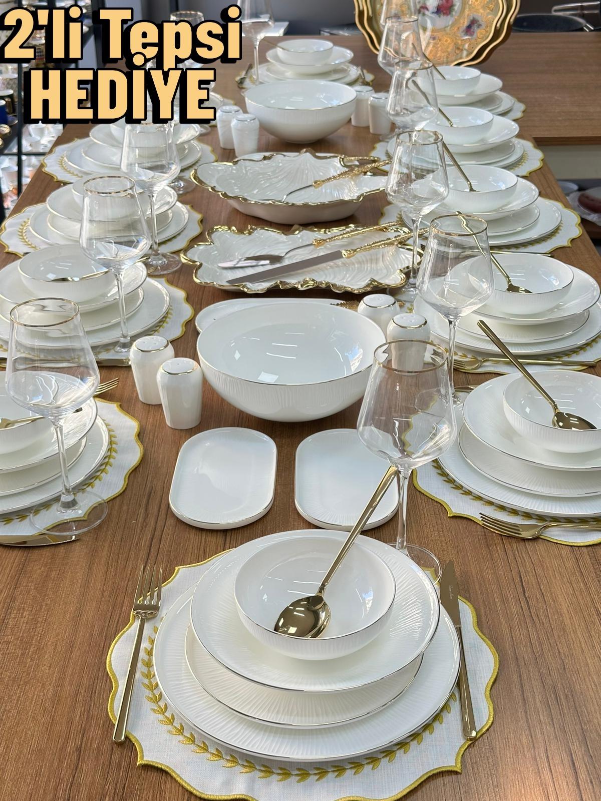 Yemek Takımı 181 Parça 12 Kişilik Branches