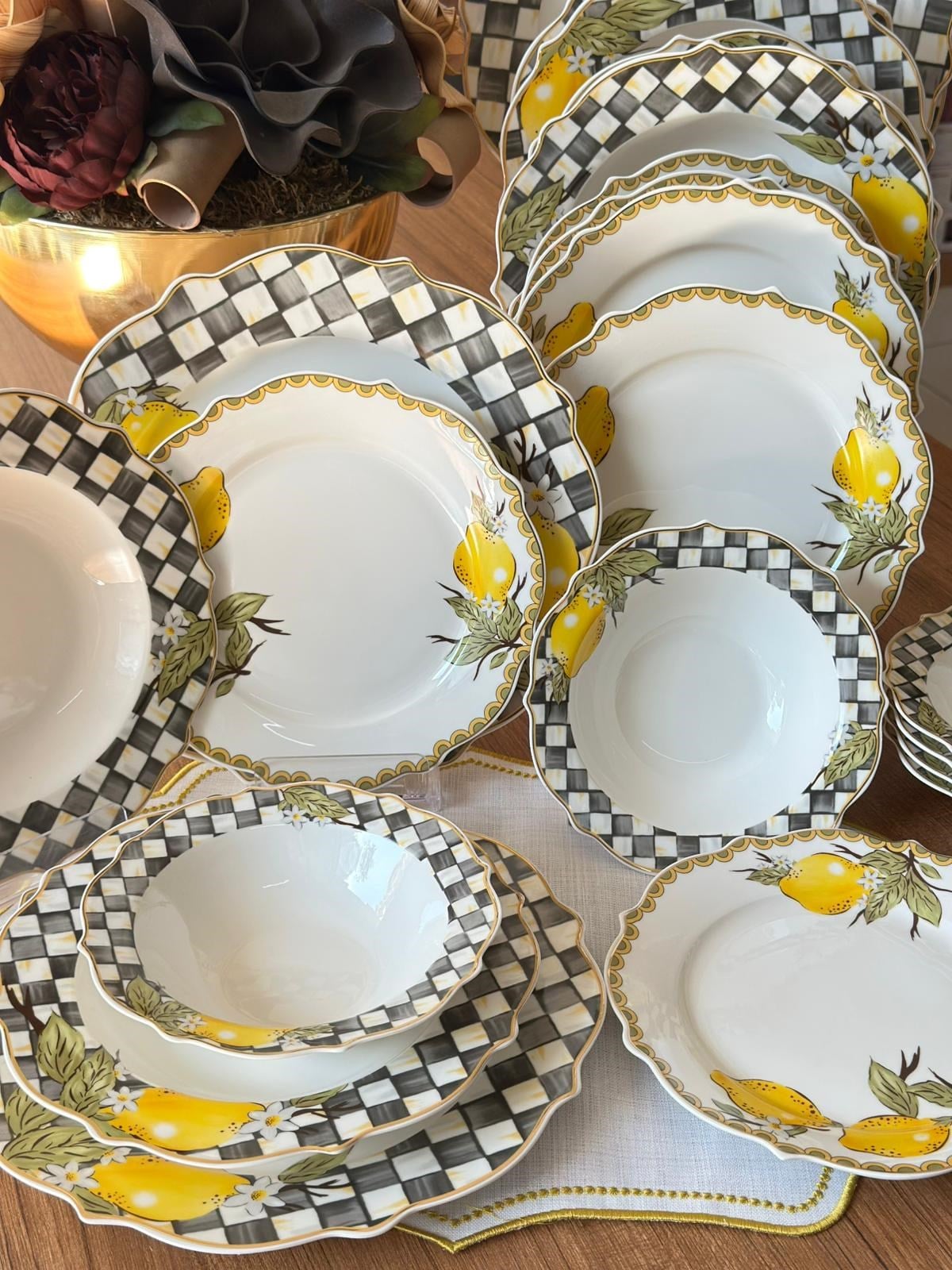 Yemek Takımı 24 Parça 6 Kişilik Linda