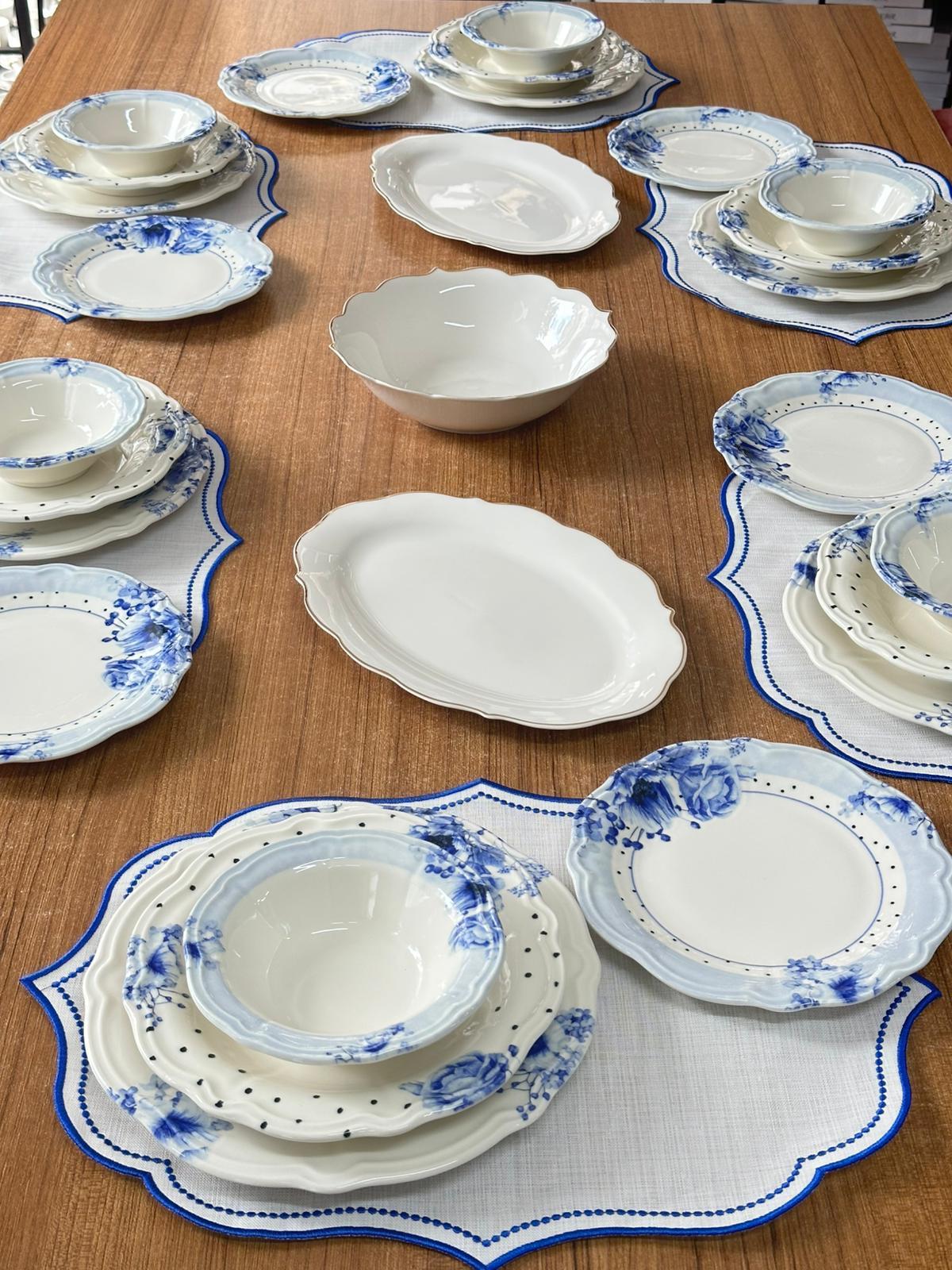 Yemek Takımı 33 Parça 6 Kişilik Bluemelia