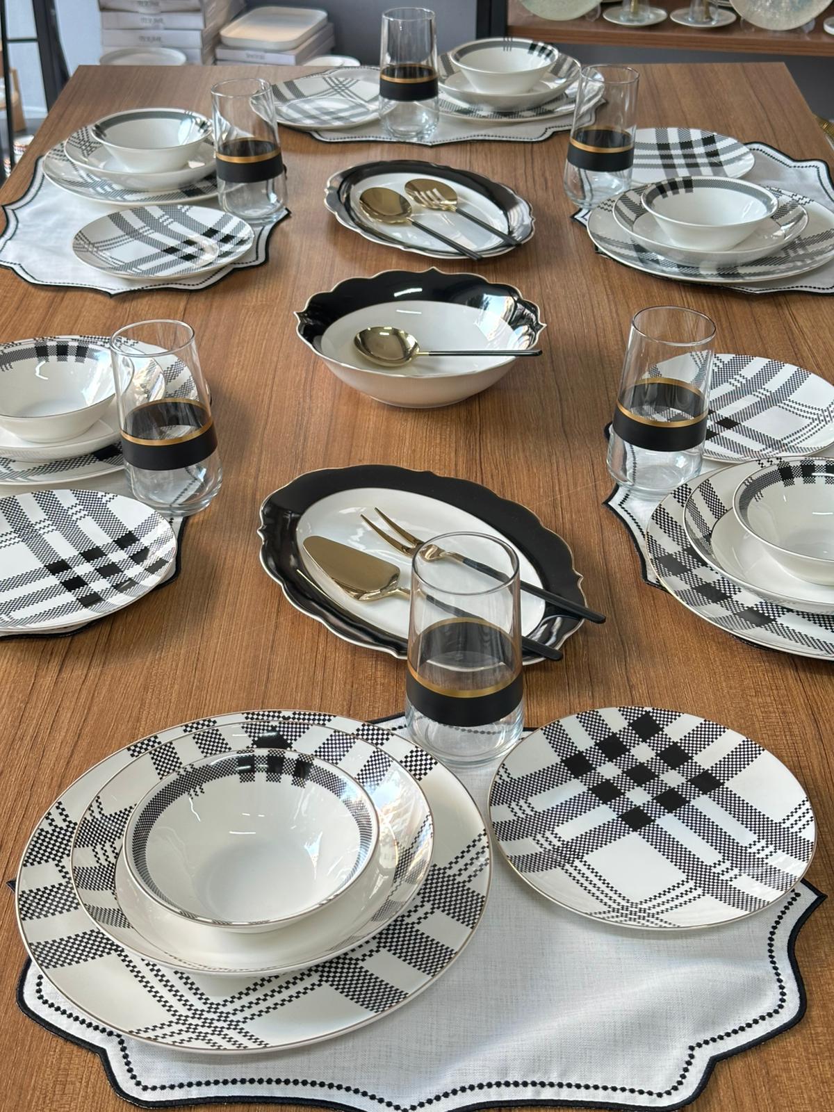 Yemek Takımı 44 Parça 6 Kişilik Elegantra