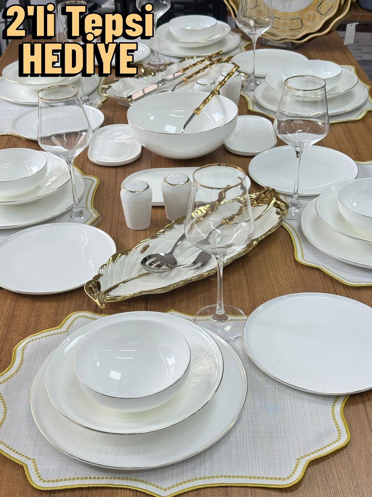 Yemek Takımı 53 Parça 6 Kişilik Branches