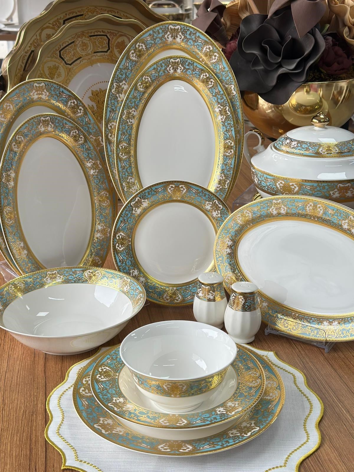 Yemek Takımı 61 Parça 12 Kişilik Elisa