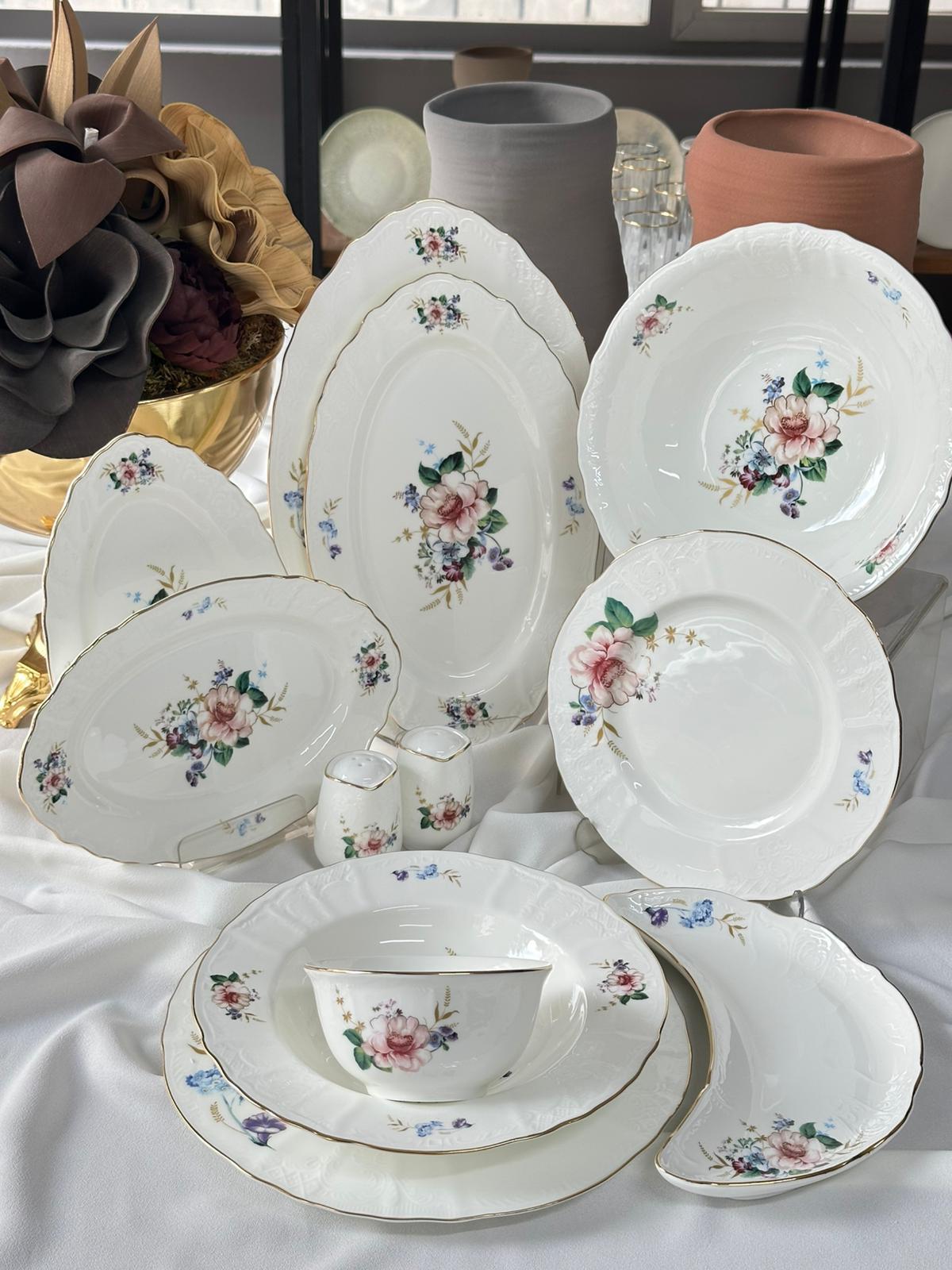 Yemek Takımı 67 Parça 12 Kişilik Portofino