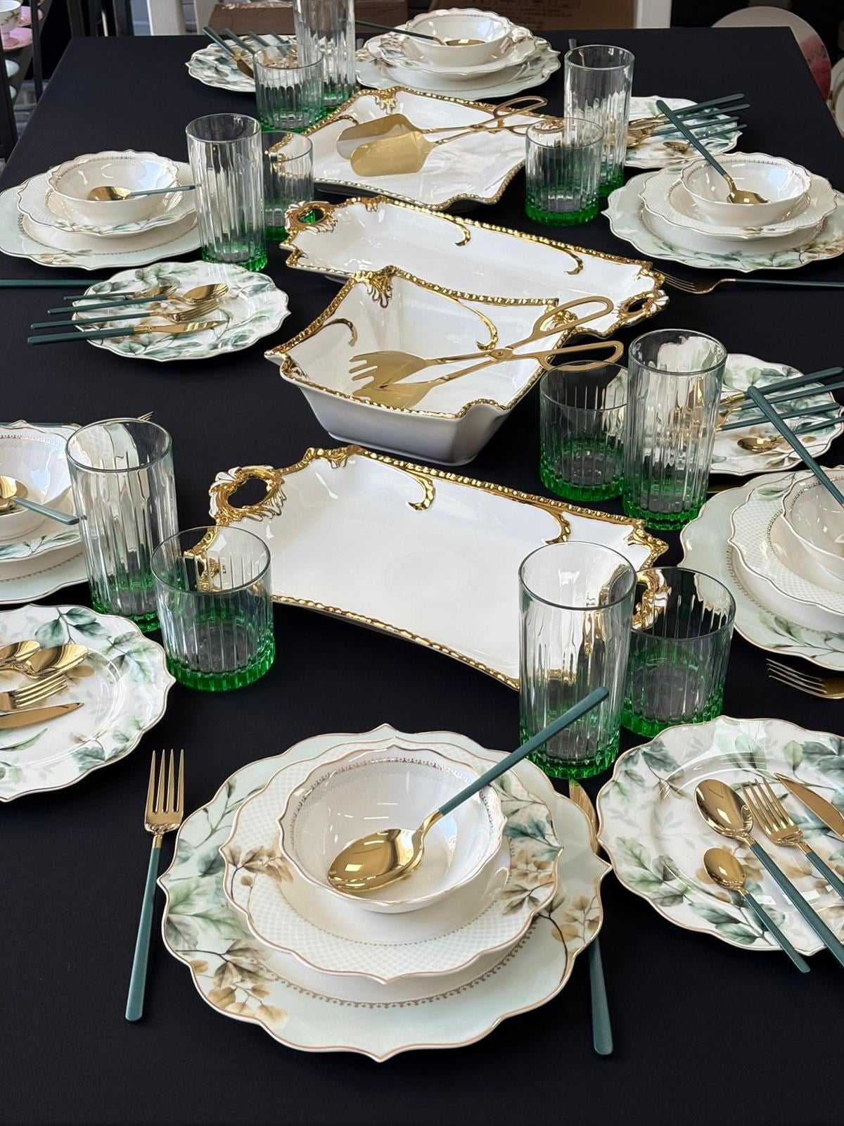 Yemek Takımı 84 Parça 6 Kişilik Begonia 