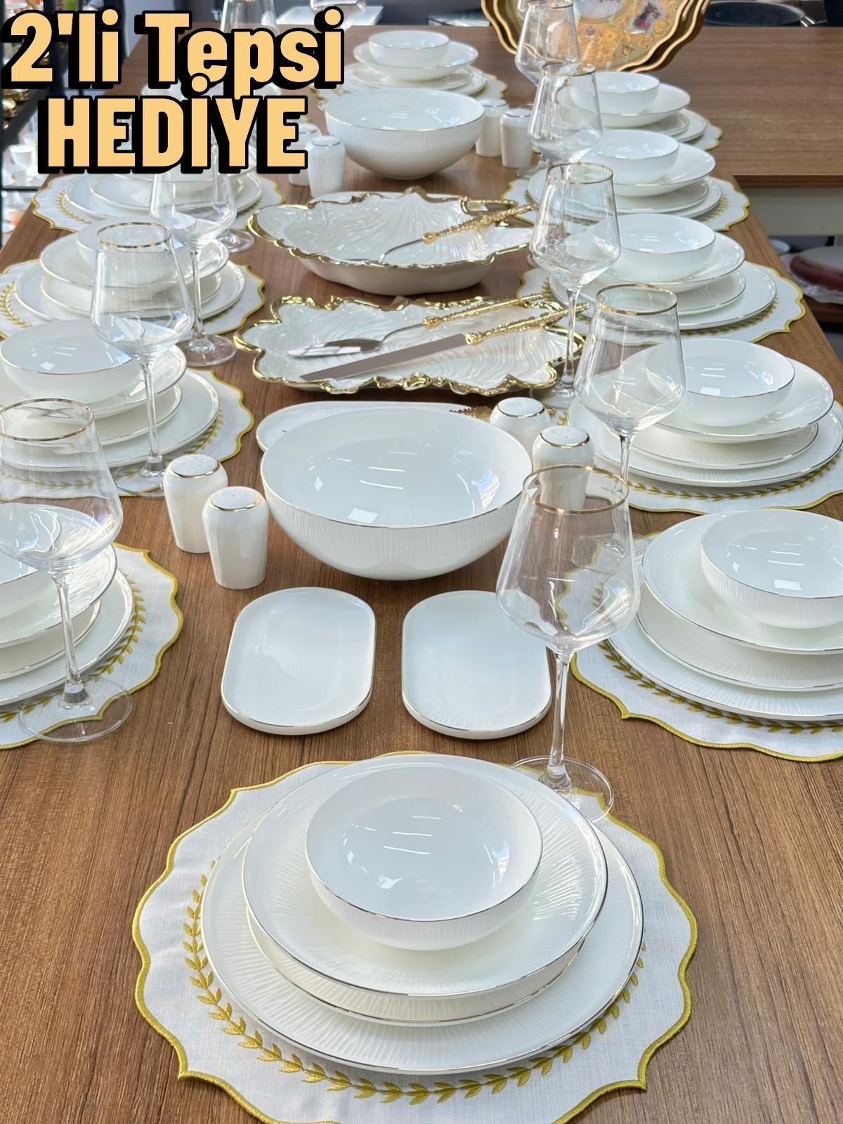 Yemek Takımı 97 Parça 12 Kişilik Branches