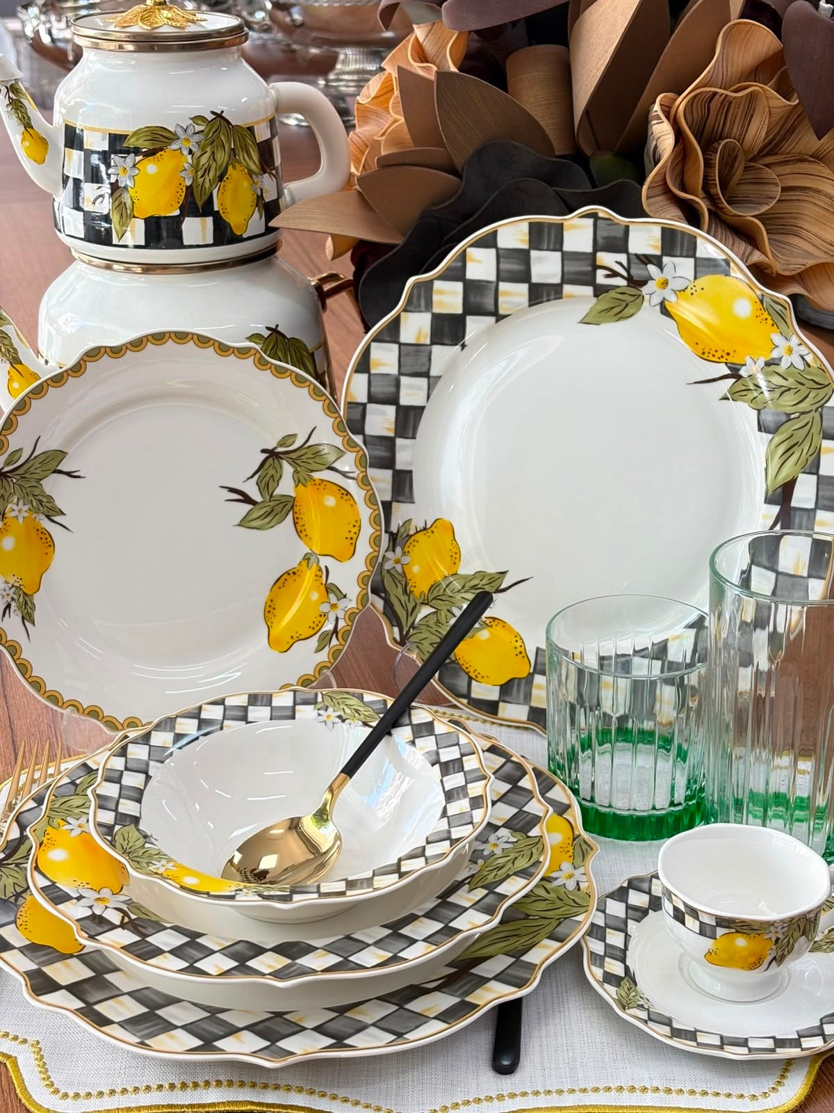 Yemek Takımı Lemon 36 Parça 6 Kişilik 