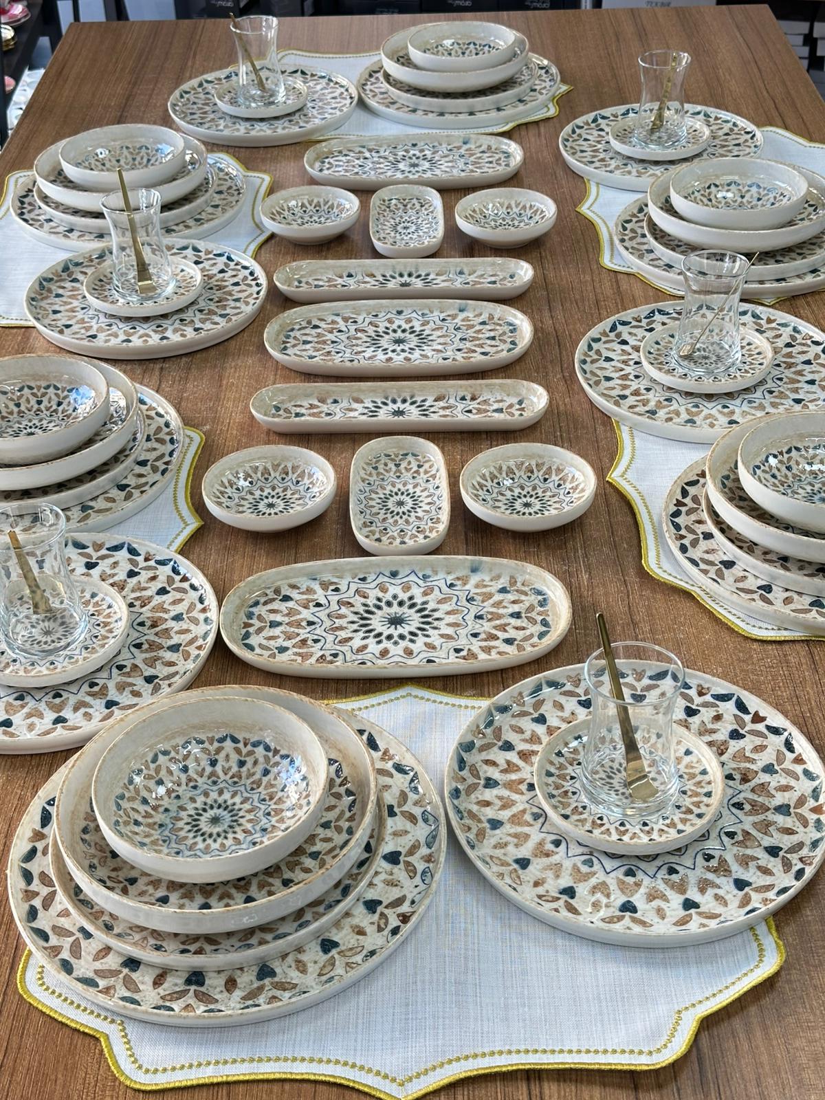 Yemek&Kahvaltı Takımı 65 Parça 6 Kişilik Moria