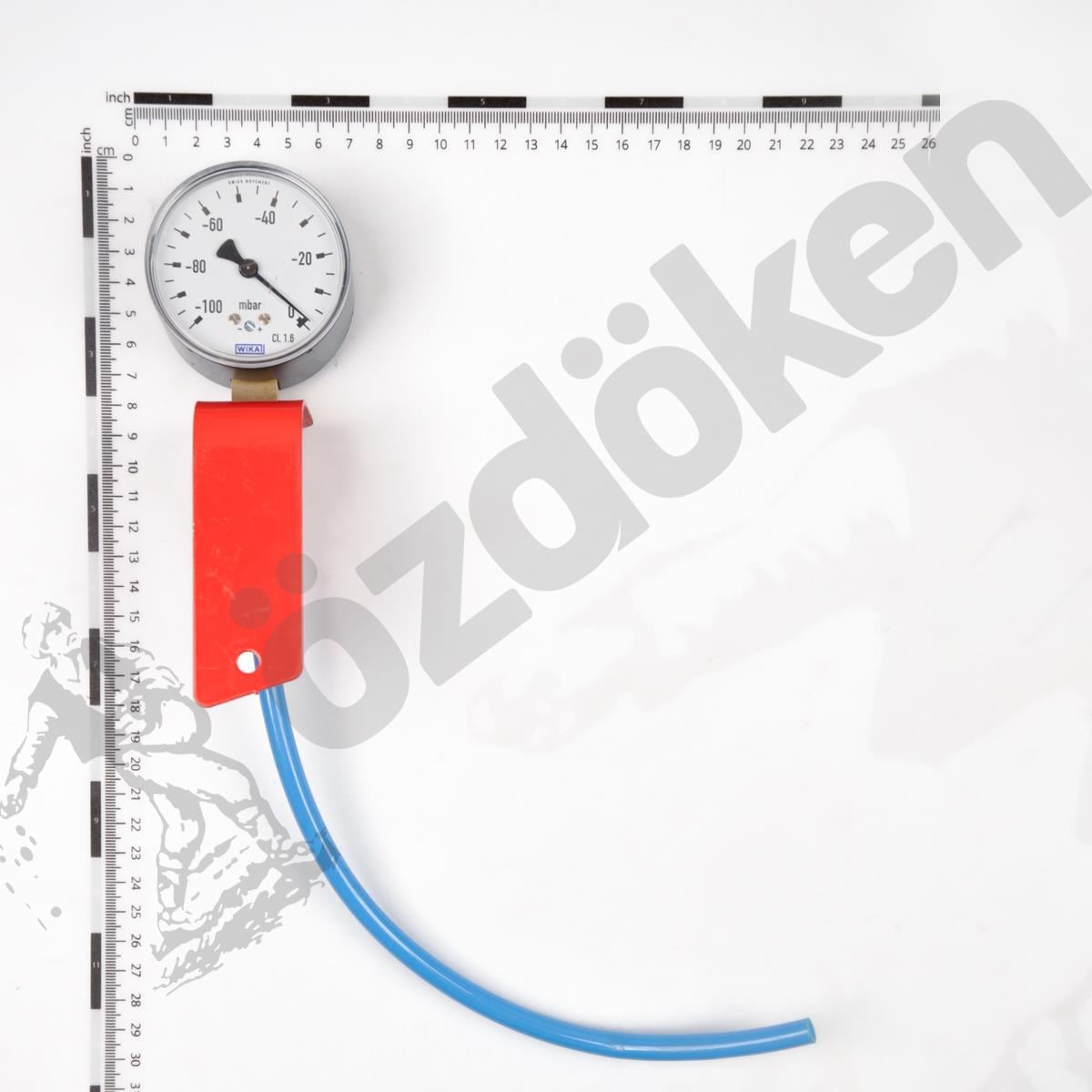 H00075018-WIKA -100 MB VACUMMETER