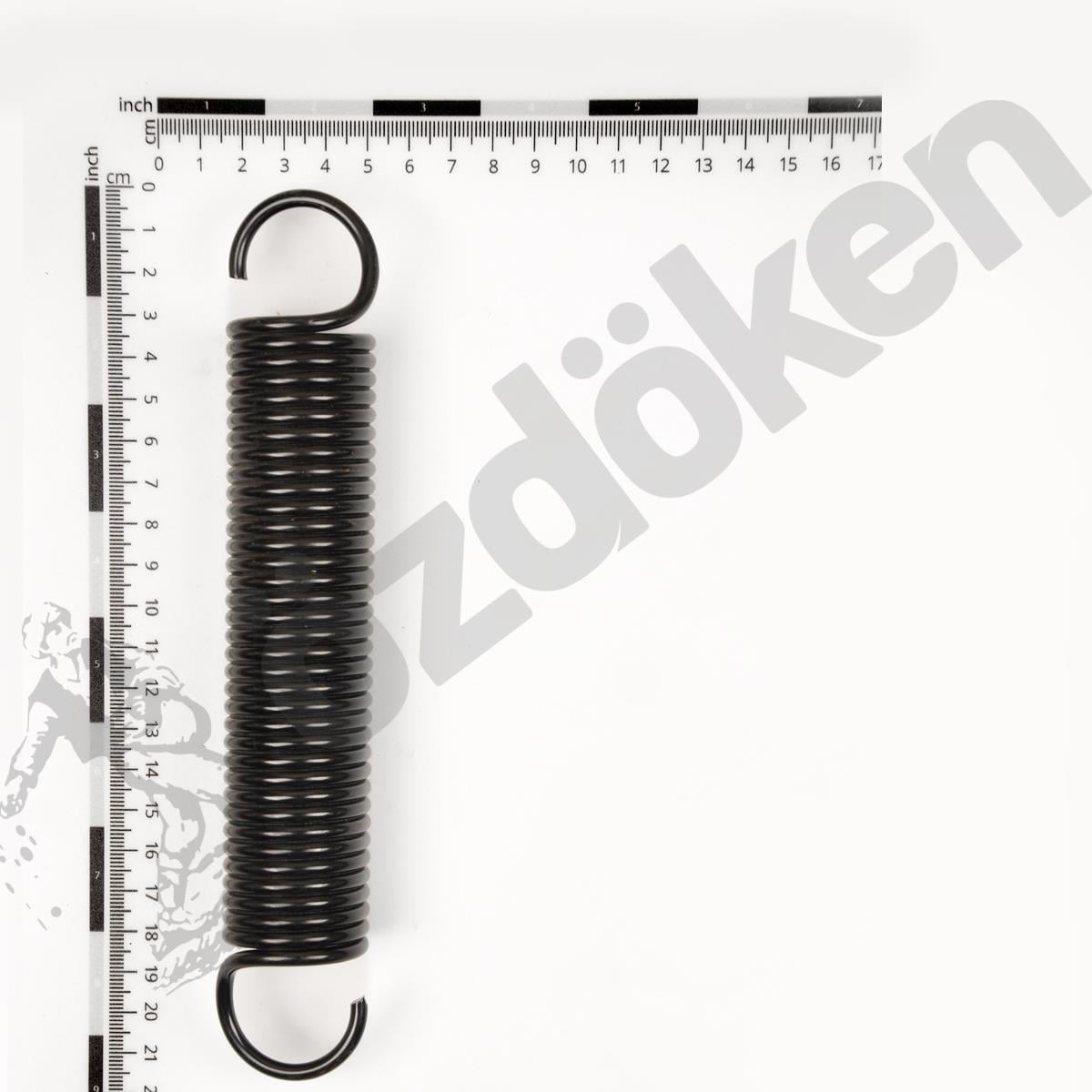 H00075054-1-1304000004001 ÇEKME YAYI Ø4Ø34SB 146 mm-SS 35,5-Sağ - Siyah
