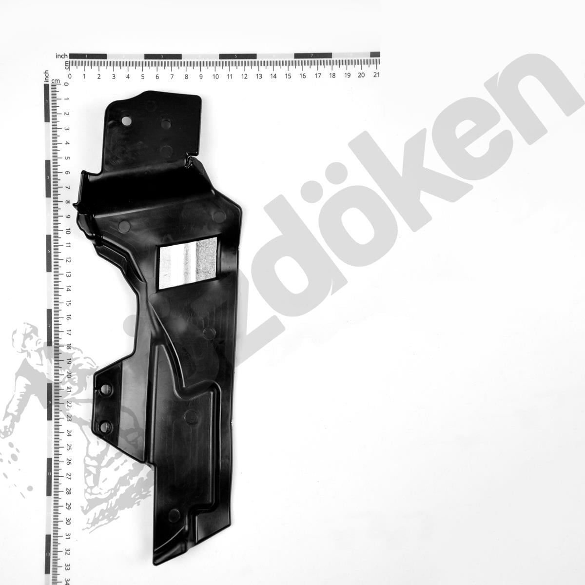 P0000000038-DİSKLİ - TOHUM ATICI GÖVDE KAPAĞI TOZ PLASTİĞİ 