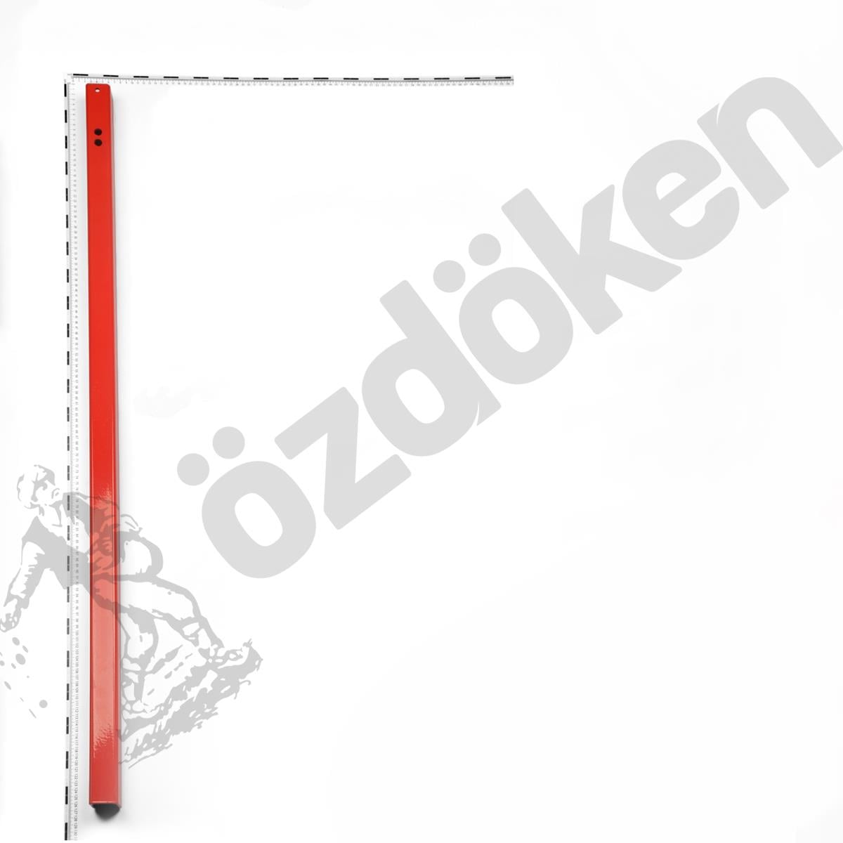 P0000000609-Havalı Klavuz - Klavuz Uzatma Profili - 40x40x1200 mm
