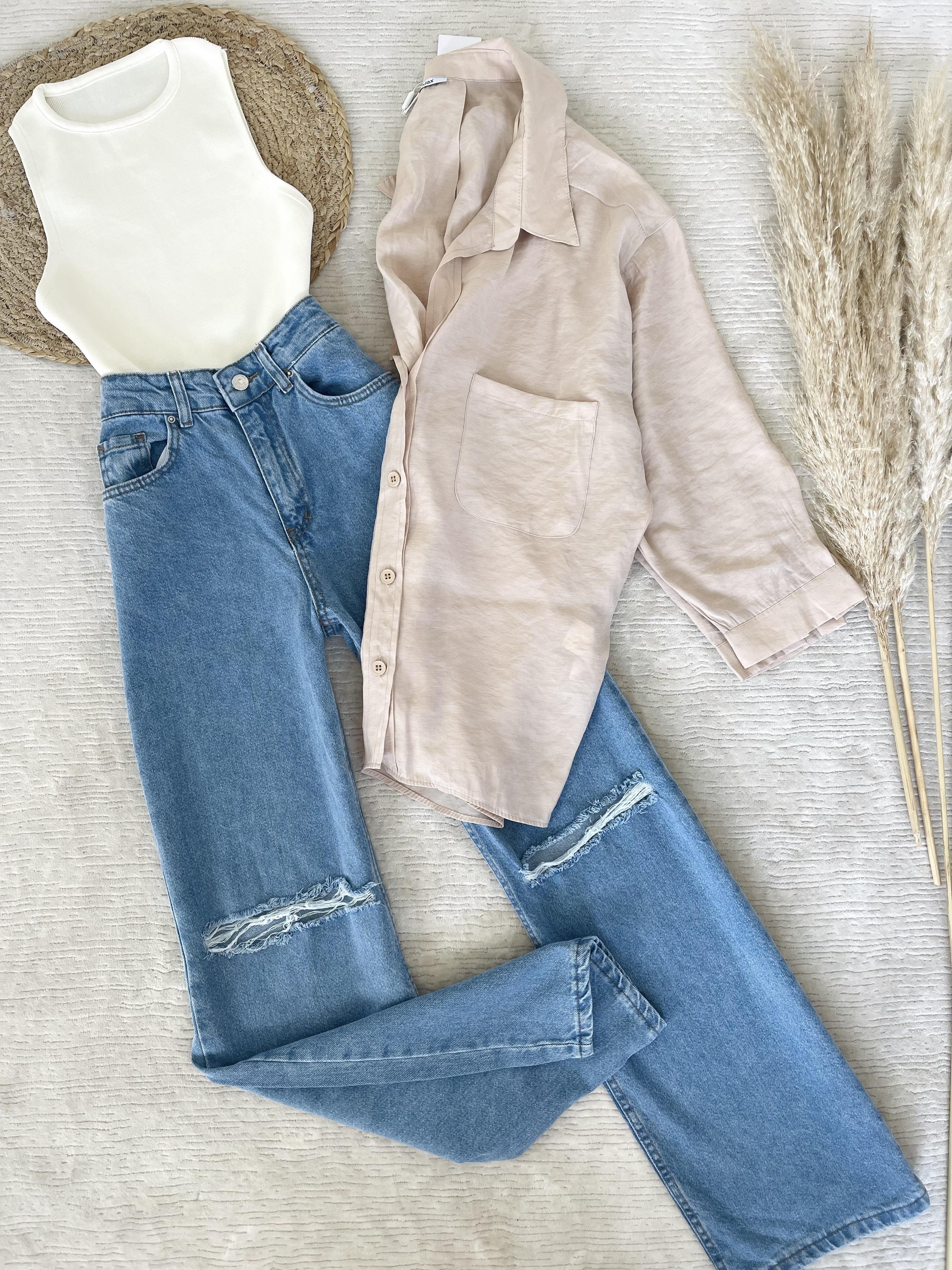 GÖMLEK JEAN BLUZ TAKIM