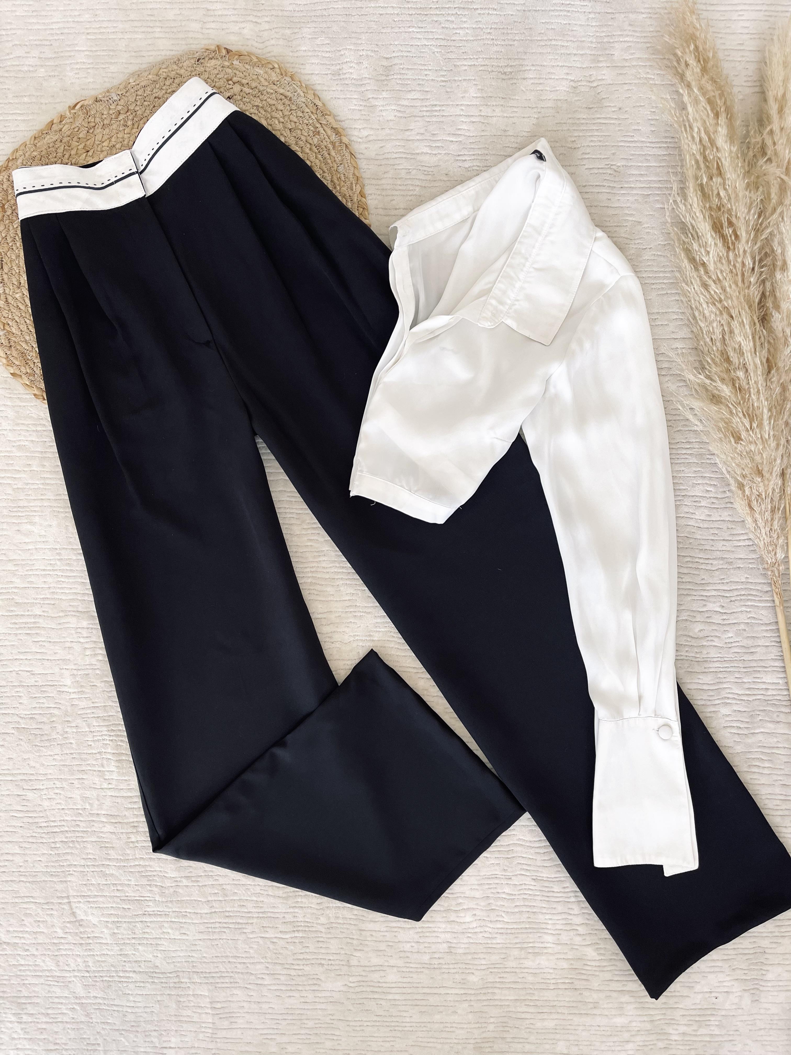 GÖMLEK PALAZZO PANTOLON TAKIM