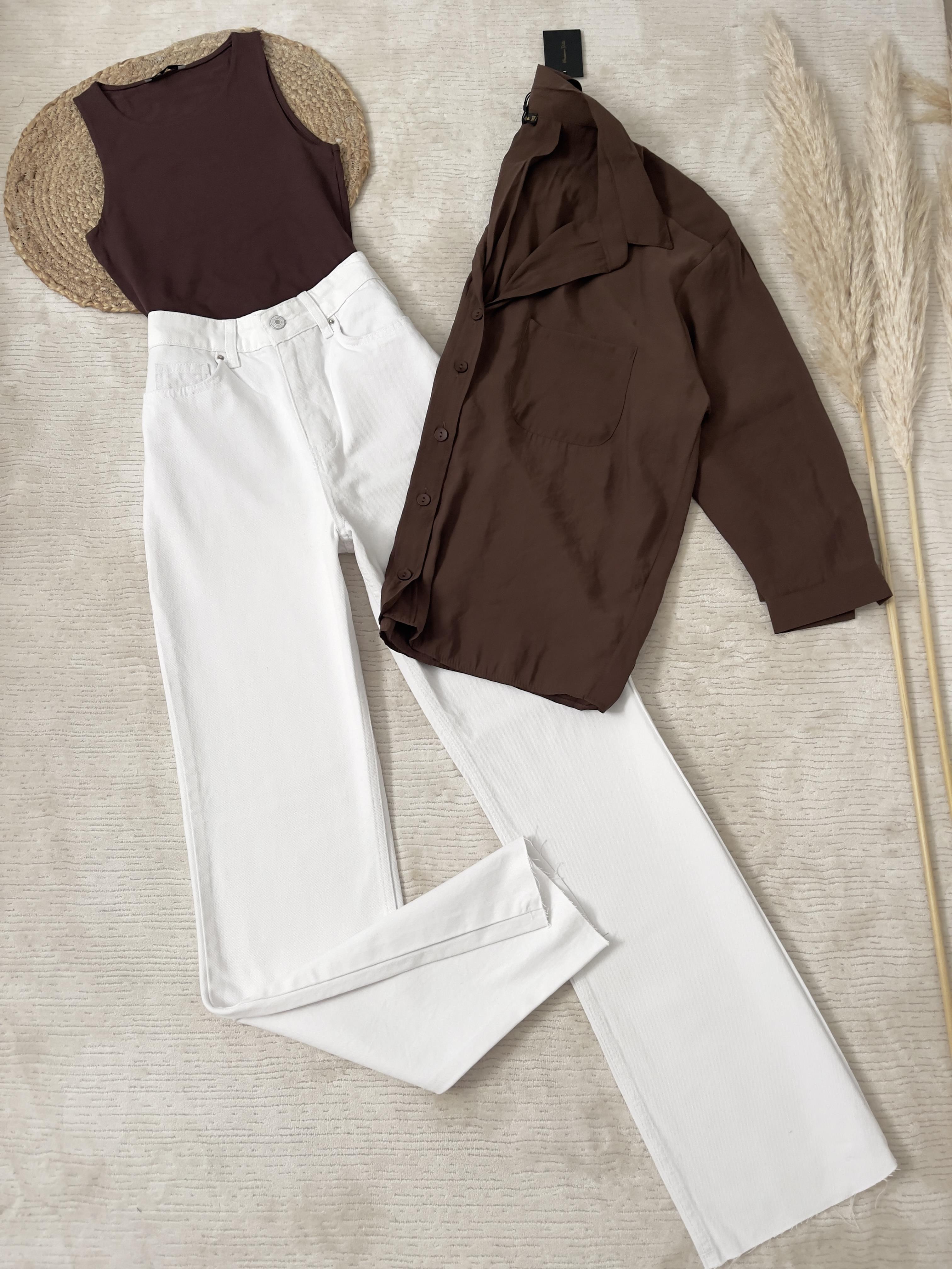 GÖMLEK BLUZ JEAN KOMBİN