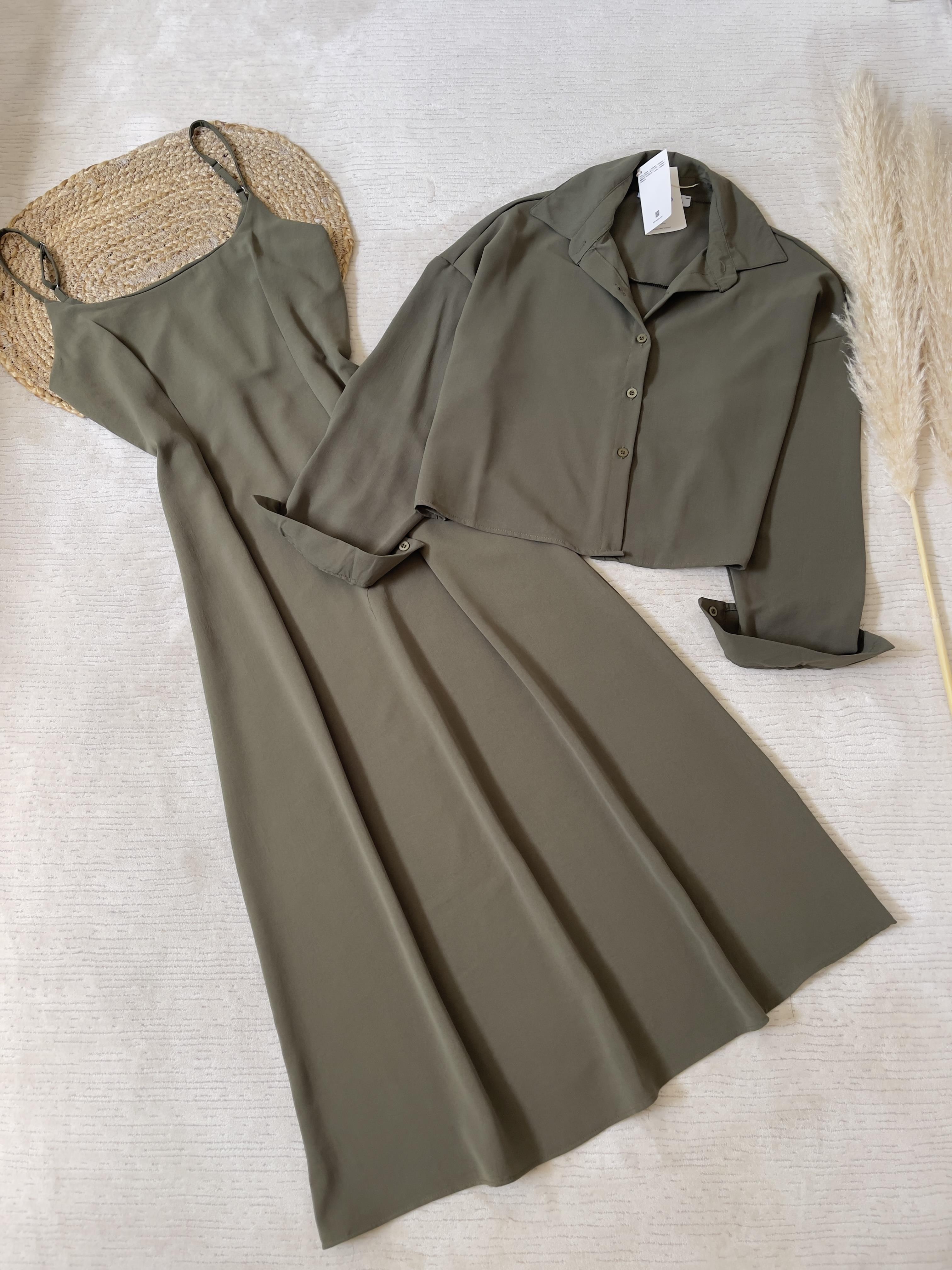 GÖMLEK ELBİSE İKİLİ TAKIM