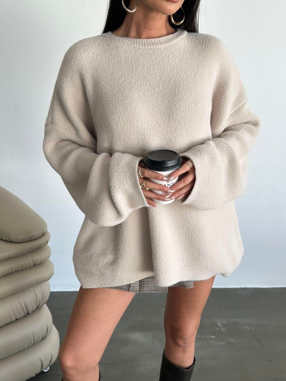 OVERSİZE YUMOŞ KAZAK