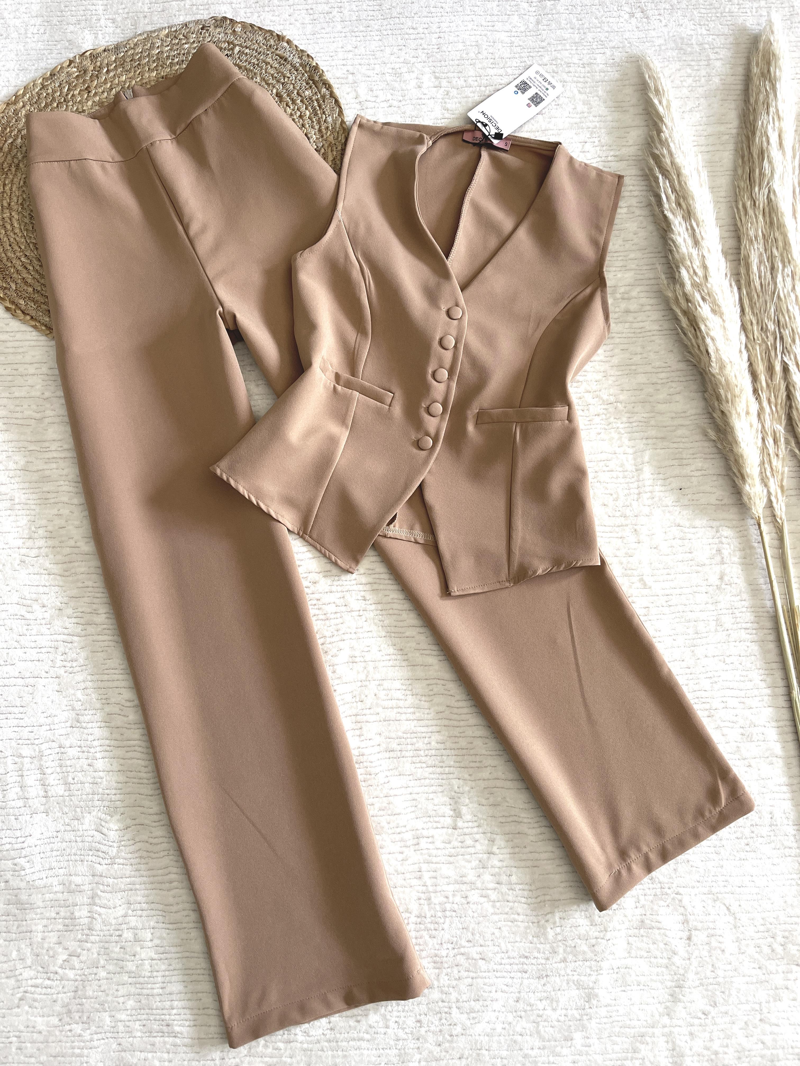 YELEK PANTOLON KUMAŞ TAKIM