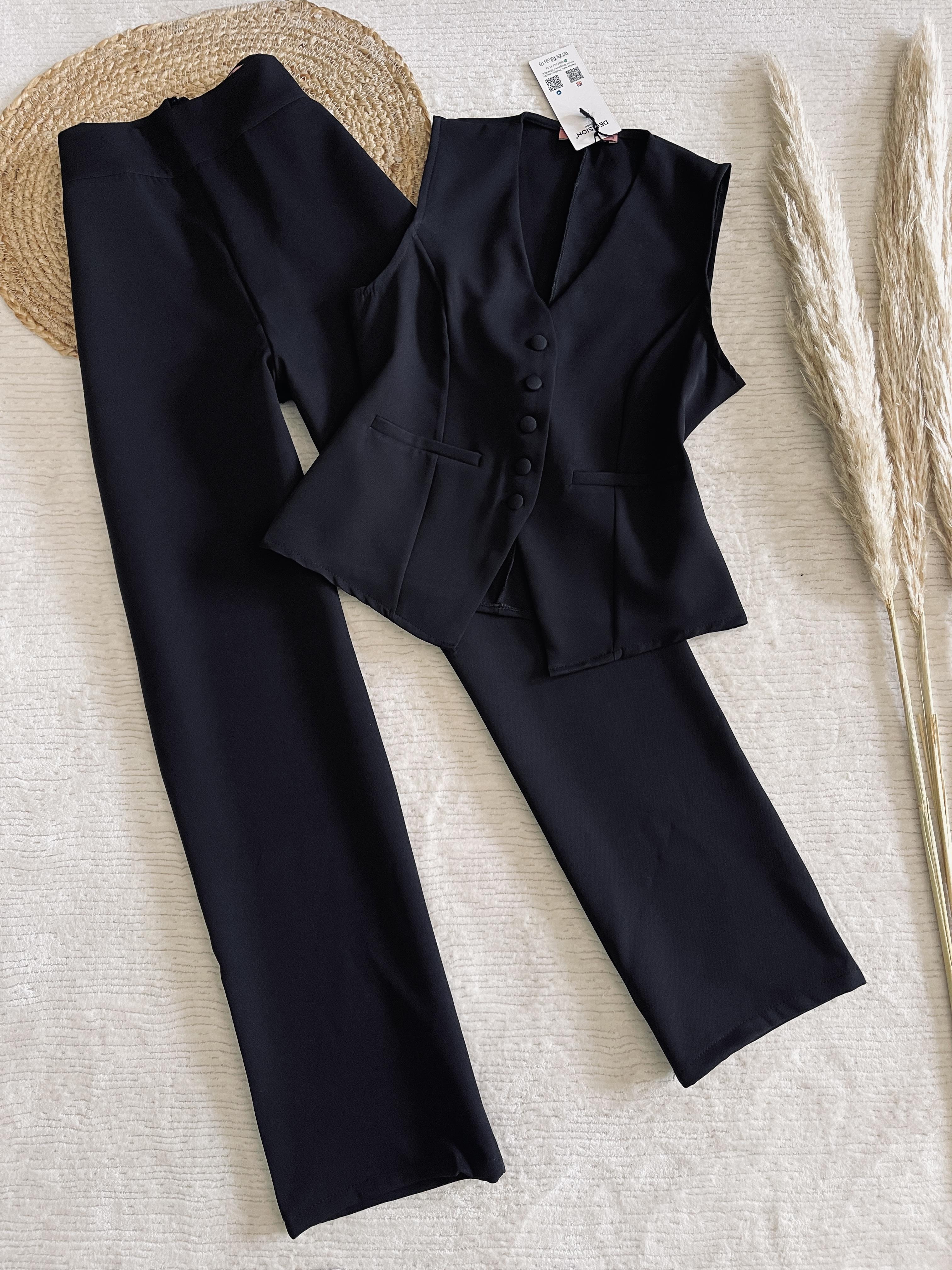 YELEK PANTOLON KUMAŞ TAKIM