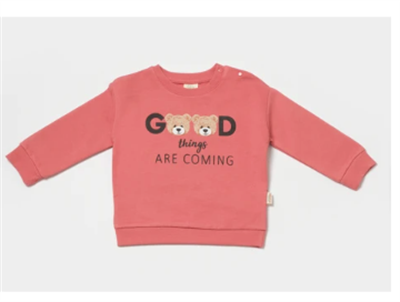 Babycosy Ayıcık Baskılı Sweet - Gül
