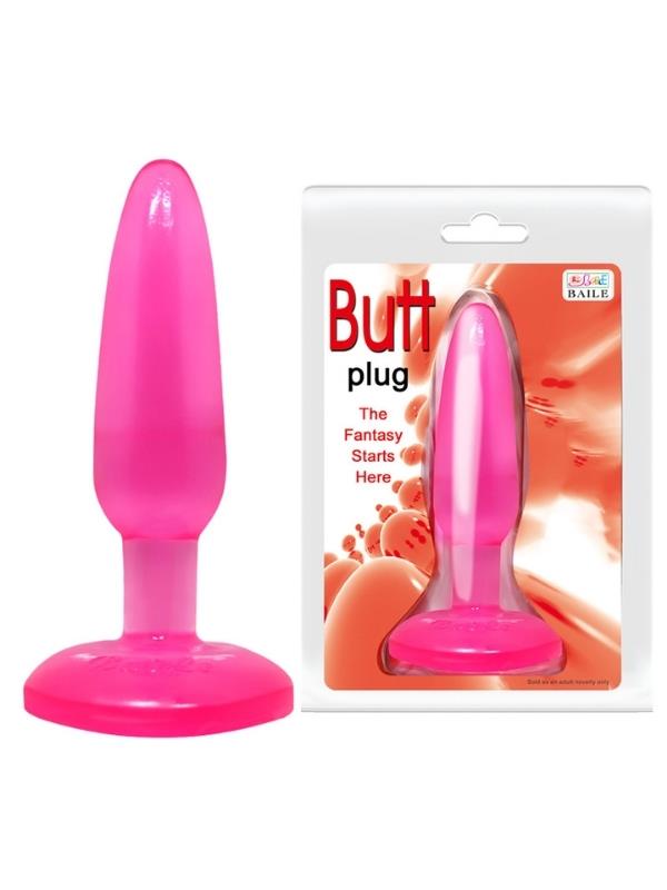 Censan Pembe Butt Plug Anal Tıkaç