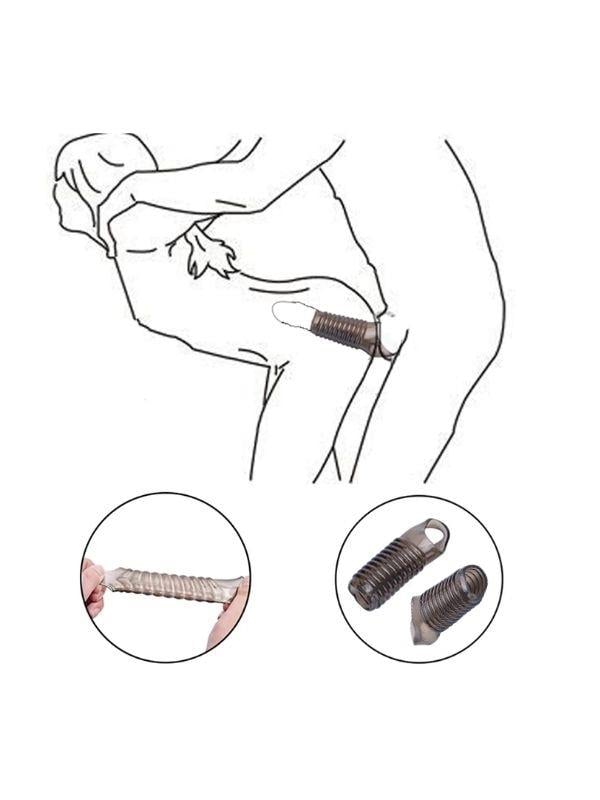 Censan Tırtıklı Penis Kılıfı