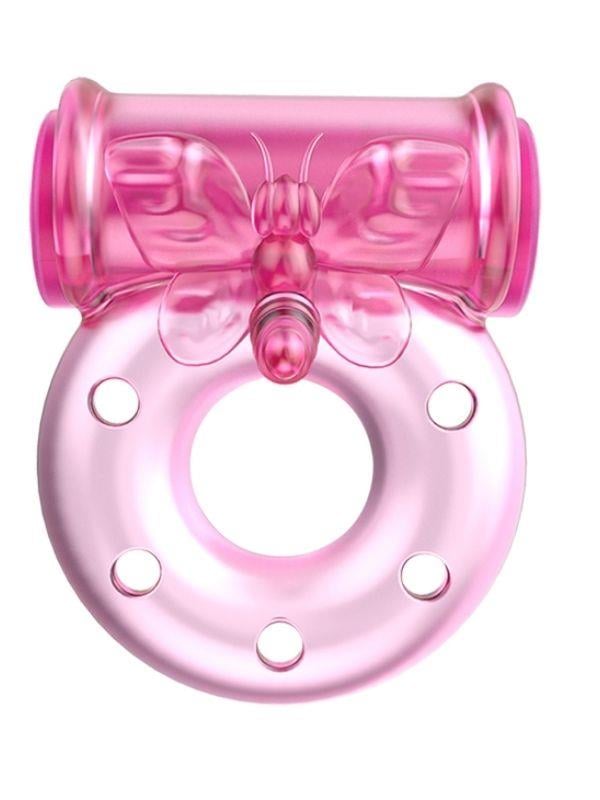 Censan Titreşimli Penis Halkası Pink Lovers