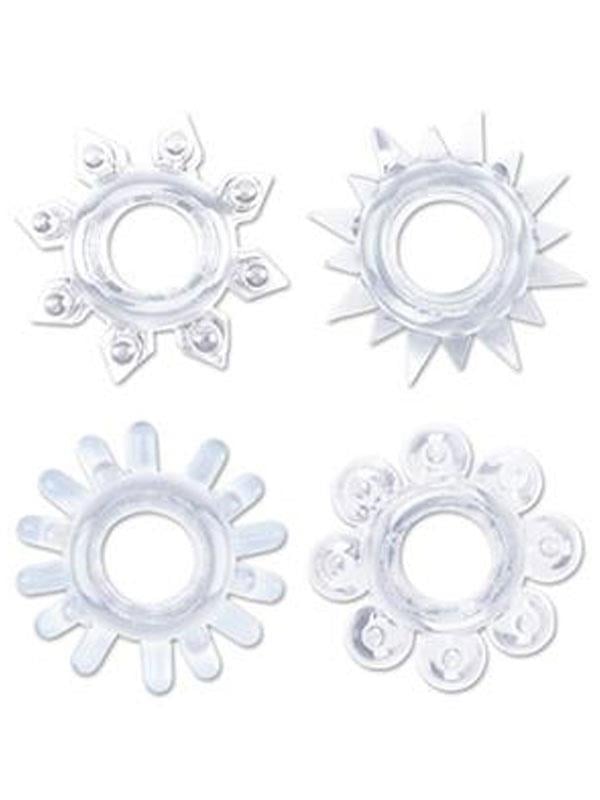 Get Lock Tırtıklı Penis Halka Seti