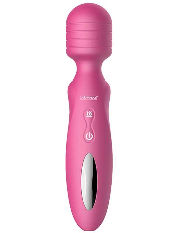 Xuanai Isıtmalı Şarjlı Wand Vibratör - Pembe