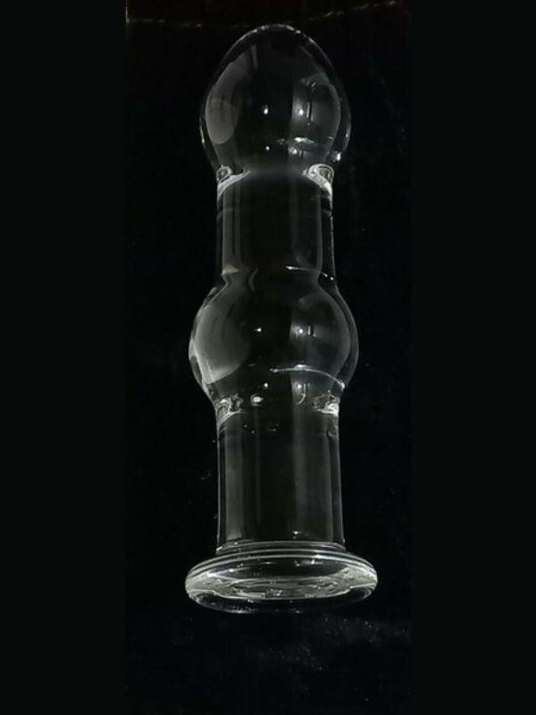 CENSAN 14cm Boğumlu Cam Anal Plug