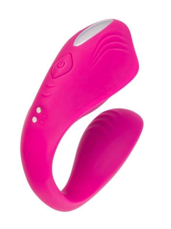Censan Cobrum Çiftler İçin Vibratör Silikon Pembe 9,6 cm