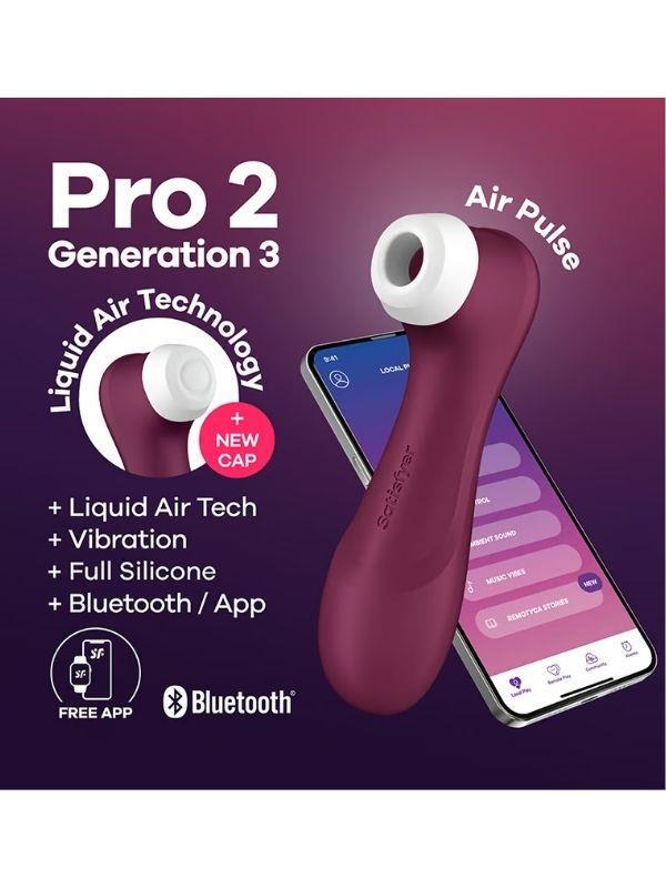 Censan Satisfyer Pro 2 Generation 3 Telefon Kontrollü Vibratör