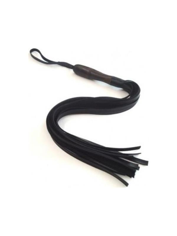 Censan Siyah Deri Kırbaç