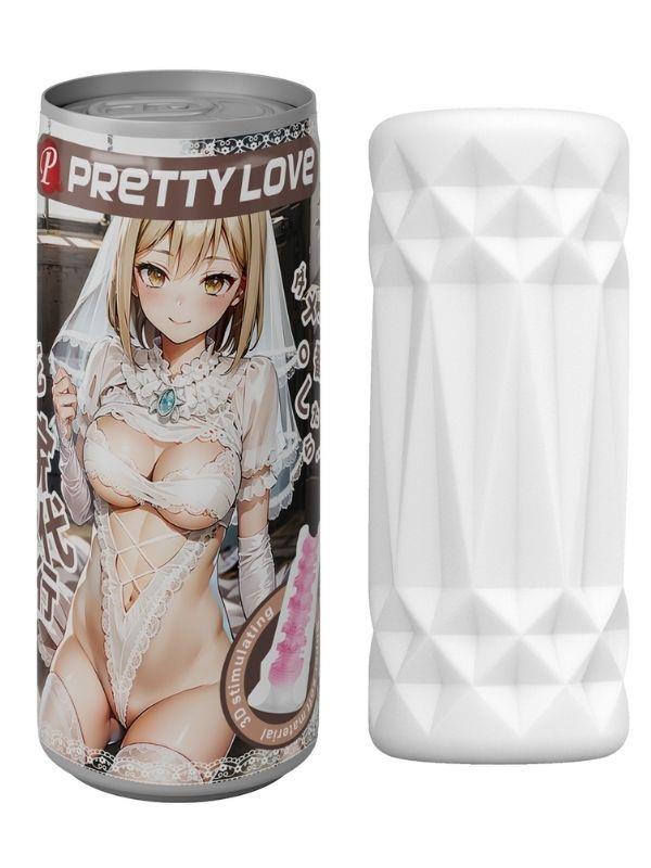 Censan Super Soft Material 3d Stimulating Kiko Kola Kutusu Şeklinde Mastürbatör