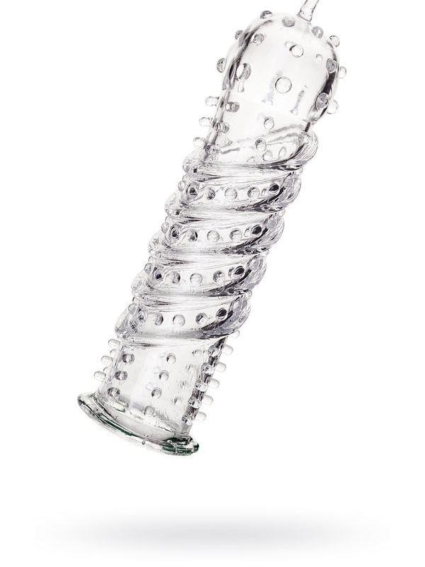 Censan Tırtıklı Şeffaf Penis Kılıfı 15,3 cm