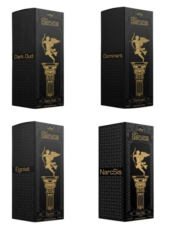 Dr Genics Newyork Phenomenon Perfume Edp Set 4 Ad x 25 ml