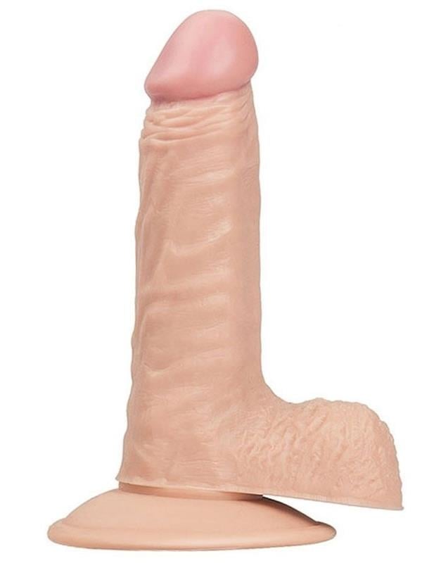 Gerçekçi Testisli Dildo 17.5 cm