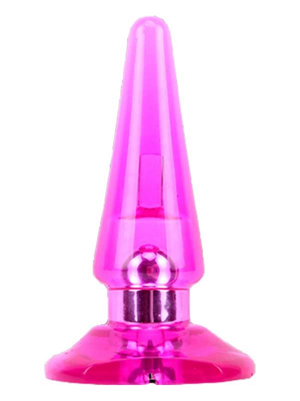 Hi Basic Titreşimli Anal Tıkaç - Pembe