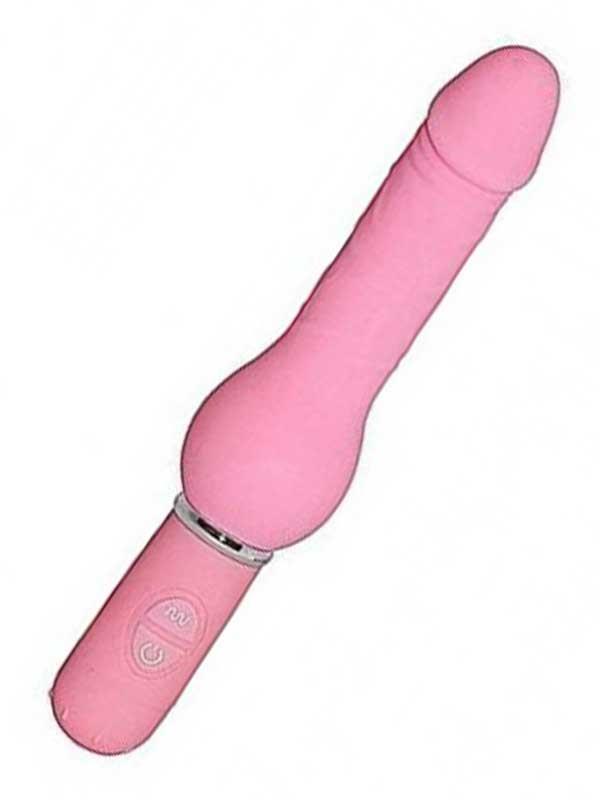 PENİS ŞEKLİNDE MODERN VİBRATÖR PEMBE