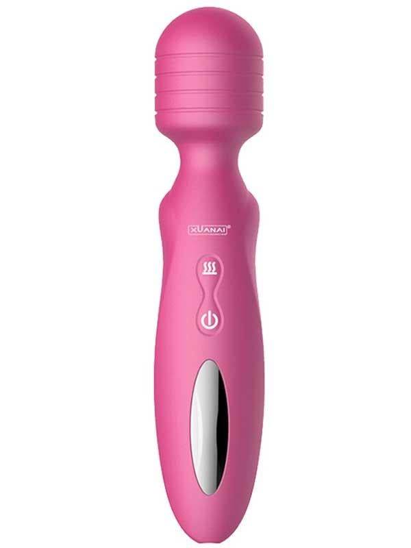 Xuanai Isıtmalı Şarjlı Wand Vibratör - Pembe