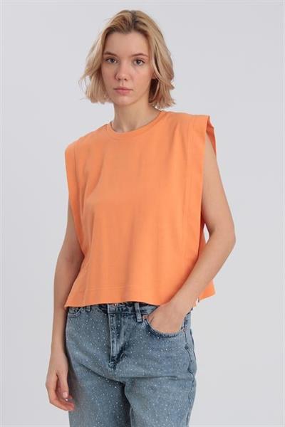 0039 SQUARE TİŞÖRT ORANGE
